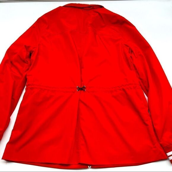 Tommy Hilfiger Rolled Up Hoodie Rain Jacket SMALL - Picture 6 of 16
